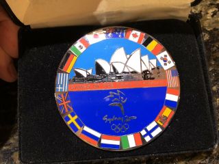 Rare Sydney 2000 Olympics Flags Of The World Limited Edition Oversized 0427/2000