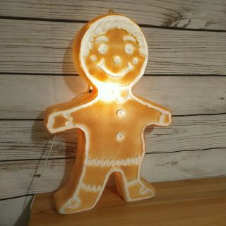 Union Products Vintage Gingerbread Man Blow Mold 24 " X16 "