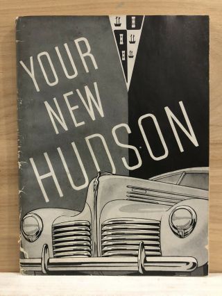 1940 Hudson Owners Booklet,