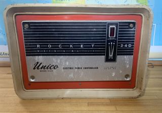Unico Rocket Model 2 - 4 - D Electric Fence Controller 115v / Vintage Decor