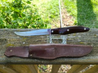Vintage Cutco 1063 Fishing/hunting Knife With Sheath