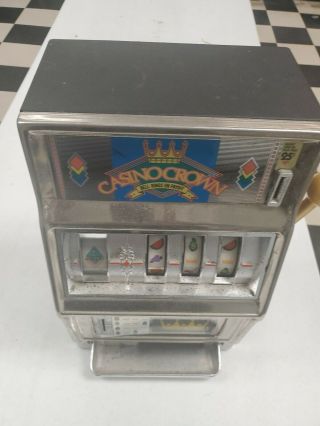 Vintage Waco Casino Crown 25 Cent Toy Slot Machine Japan Toy