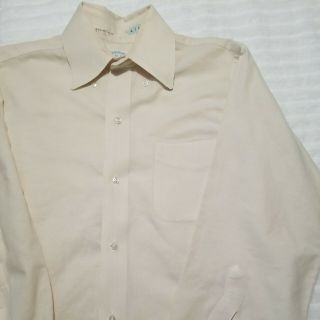 Brooks Brothers Vintage 60s Yellow Shirt 15 23 Sleeve