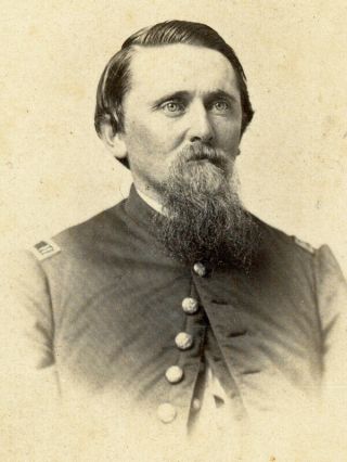 Civil War Union Captain By Lilienthal Of Orleans From Brown Family Album