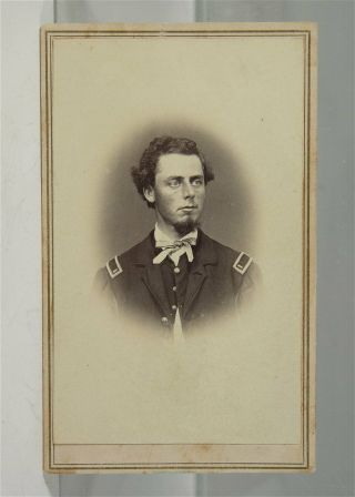 1860s Civil War Navy Surgeon Signed Dated Cdv Photograph Brown Water Navy Photo