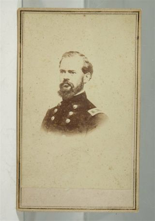 1860s Civil War Union Army General James Mcpherson Cdv Photo Killed In Action