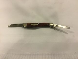 Vintage 1980’s Case Xx Usa 8 Dot 62109x Brown Bone Baby Copperhead Knife Os.
