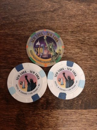York York $10 Grand Opening Chip W/bonus Chips