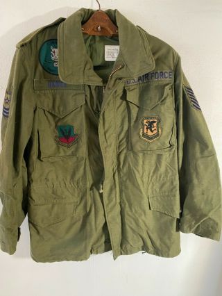 Vintage Us Army Field Jacket - Militeria - Army Uniform - Army Badges -