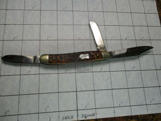 Vintage Pocket Knife John Primble Belknap Hardware 3 Blade 5373 - S