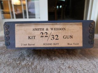Smith & Wesson Vintage Box For A Pre Model 34