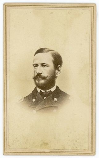Civil War Brigadier General Alfred Pleasanton Cdv Commanded Cavalry Gettysburg