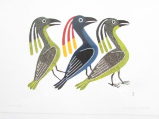 3 Loon & Owl art cards 6 