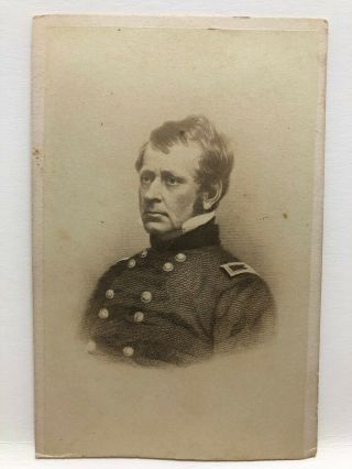 Civil War Era Cdv General Joseph Hooker