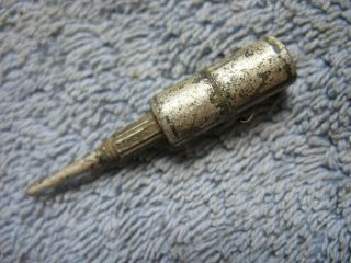Dug Silver Mechanical Pencil Part From Rhode Island Camp - Falmouth,  Va.