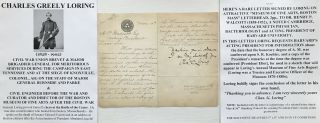 Civil War Battle Crater Bvt Major General Colonel Aig Burnside Letter Signed Vf