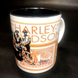 Harley Davidson Motorcycles Milwaukee Wisconsin Coffee Cup Mug 12 Ounces 1995