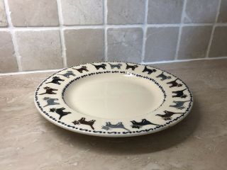 Emma Bridgewater Very Rare Early Curious Cat Large Dinner Plate.  Vintage & Rare