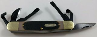Schrade Old Timer Splinter Wood Carving Knife Carbon Steel 6 Whittling Tool W/fs