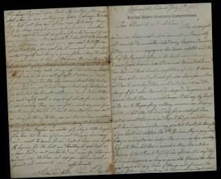 Civil War Letter - 6th Wisconsin Infantry,  Writes About Regiments 5 Battles Etc