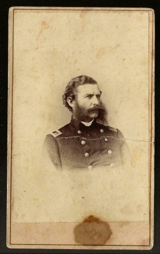 Civil War Cdv Union Surgeon/general Samuel Crawford