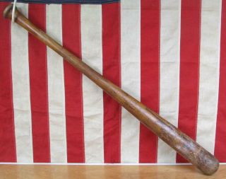 Vintage Hanna Batrite Wood Baseball Bat U.  S.  Brand Mel Ott Style Model Hof 33 "