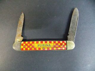 Vintage Purina Pocket Knife