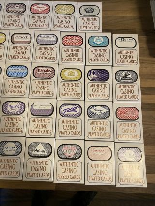 Authentic Casino Played Cards (3 Random Decks) 3