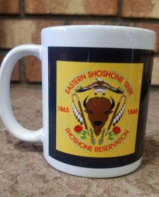 Eastern Shoshone Flag Mug,  Wind River Indian Reservation,