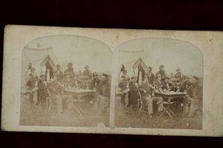 Civil War Stereoview Fortress Monroe Virginia Union Held Fort In Confederacy