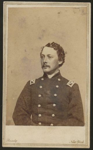 Civil War Cdv Union Colonel William O Stevens 72nd Nyvi Excelsior Brigade Kia