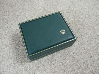 Vintage Green Rolex Wristwatch Box 11.  00.  71 Vgc No Cushion