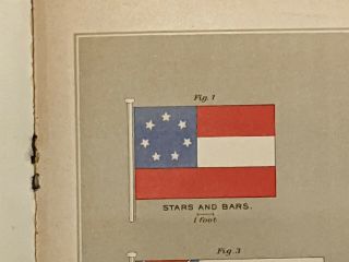 1907 1st The Flags Of The Conf.  States Of America U.  C.  V.  Orleans,  La.  Scarce