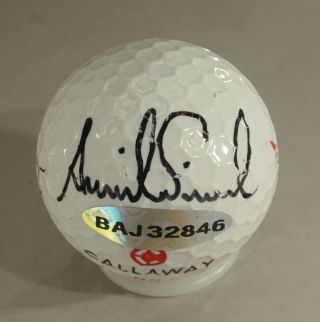 Vintage Annika Sorenstam Autograph Signed Golf Ball With