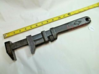 Vintage W & B Co.  Railroad Special Monkey Wrench,  14 - 7/8 " Long,  Opens To 2 - 5/8 "