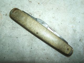 Schrade Cutlery Co.  Walden N.  Y.  Folding Pocket Jackknife Jack Knife Vtg Old