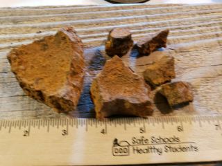 Vicksburg Civil War Dug Relic Artillery Misc Cannonball Shell Fragments