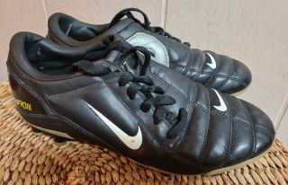 Men’s Vintage 2005 Nike Total 90 Iii Fg Us Sz 6.  5 Black Soccer Shoes Cleats