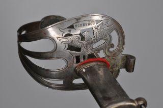 Rare M1850 Us Civil War Sword Non - Regulation Officer’s Saber