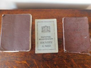 Vintage Ww2 Paybook,  Aircraft Recognition Book And More For George A Brown