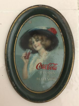 Vintage 1912 Coca Cola Tip Tray