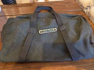 Vintage Honda Duffel Bag Motorcycle Gear Boot Chute 1980s 1990s ?