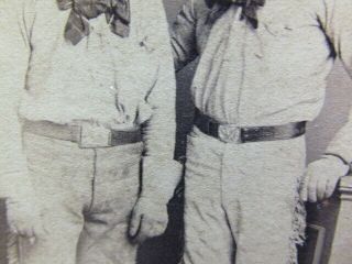 rare Civil War Colorado Territory US Cavalry soldiers in unusual uniforms cdv ' s 3