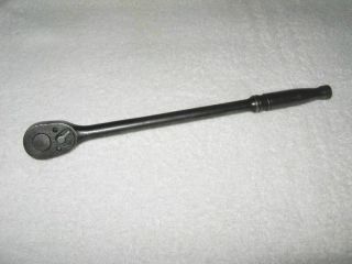 Vintage Snap - On 1/2 " Drive 15 " Long Handled Ratchet Gl715a,  Industrial Finish