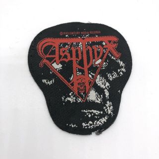 Asphyx Last One On Earth Vintage Official Woven Patch