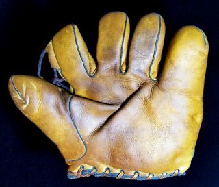 1930s J.  C Higgins Harold Pie Traynor " Special " Vintage Baseball Glove Mitt Ex