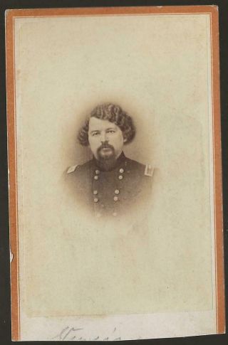 Civil War Cdv Union General Samuel Sturgis Cavalry