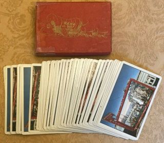 Vintage Harolds Club Playing Card Deck With 52 Views Of The Club And Reno
