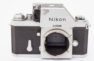 Nikon F Camera Body W/ Body Cap Slr Film 35mm F2 F 3 Fm2 F4 F5 F6 Vintage 1969