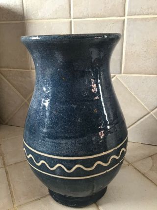 Vintage Welsh Ewenny Clay Pits Pottery Vase